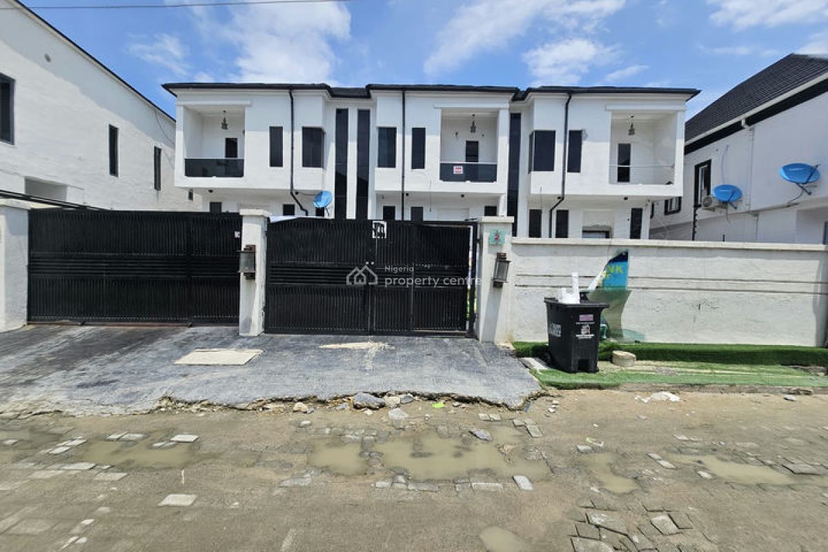 Luxury 4 Bedroom Semi-detached Duplex with Boys Quarter, Ikota, Lekki, Lagos, Semi-detached Duplex for Sale