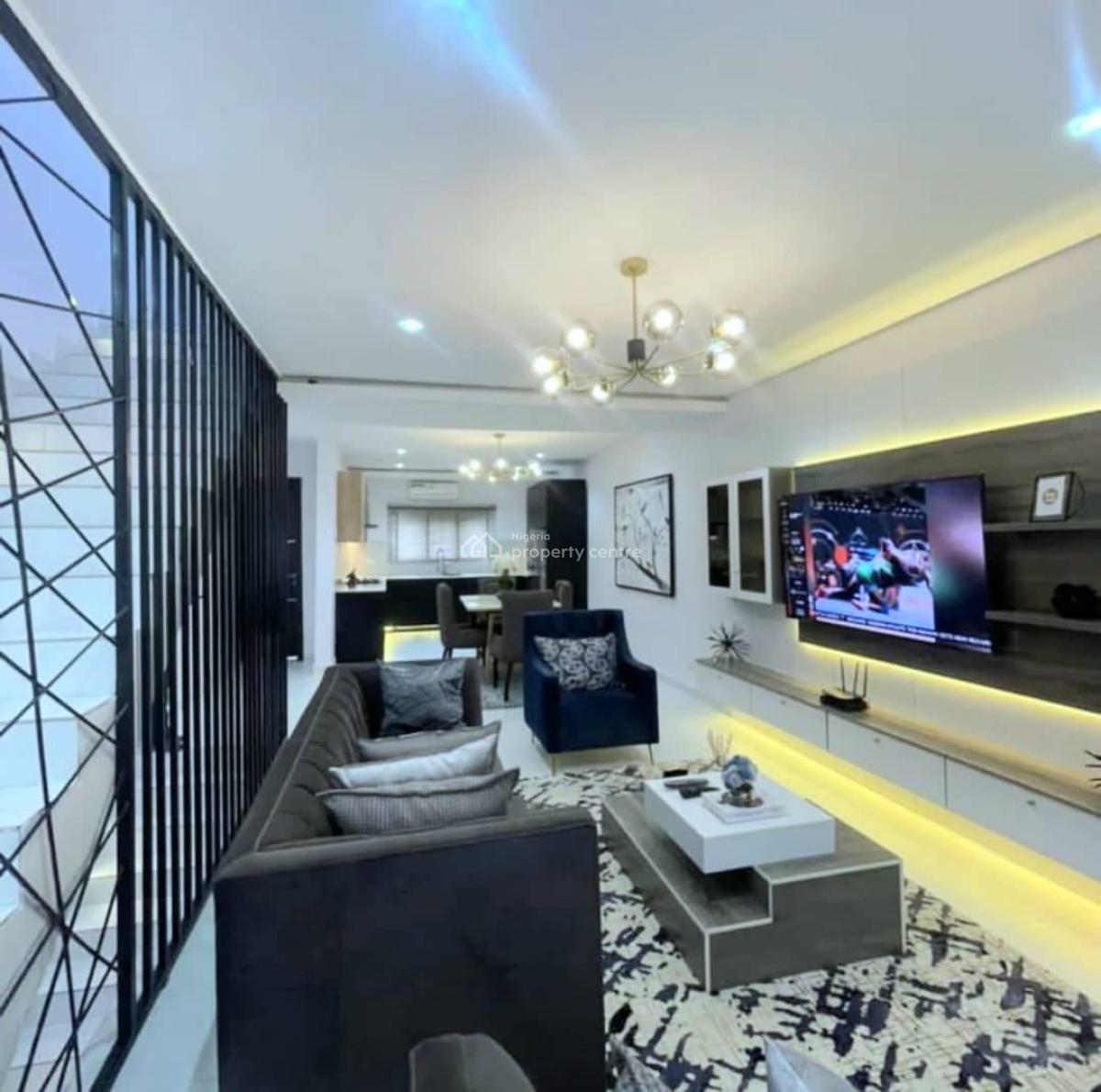 Two Units of Fully Furnished 2-bedroom Terrace Duplexes with Bq, By House on The Rock, Ikate, Lekki, Lagos, Terraced Duplex for Sale