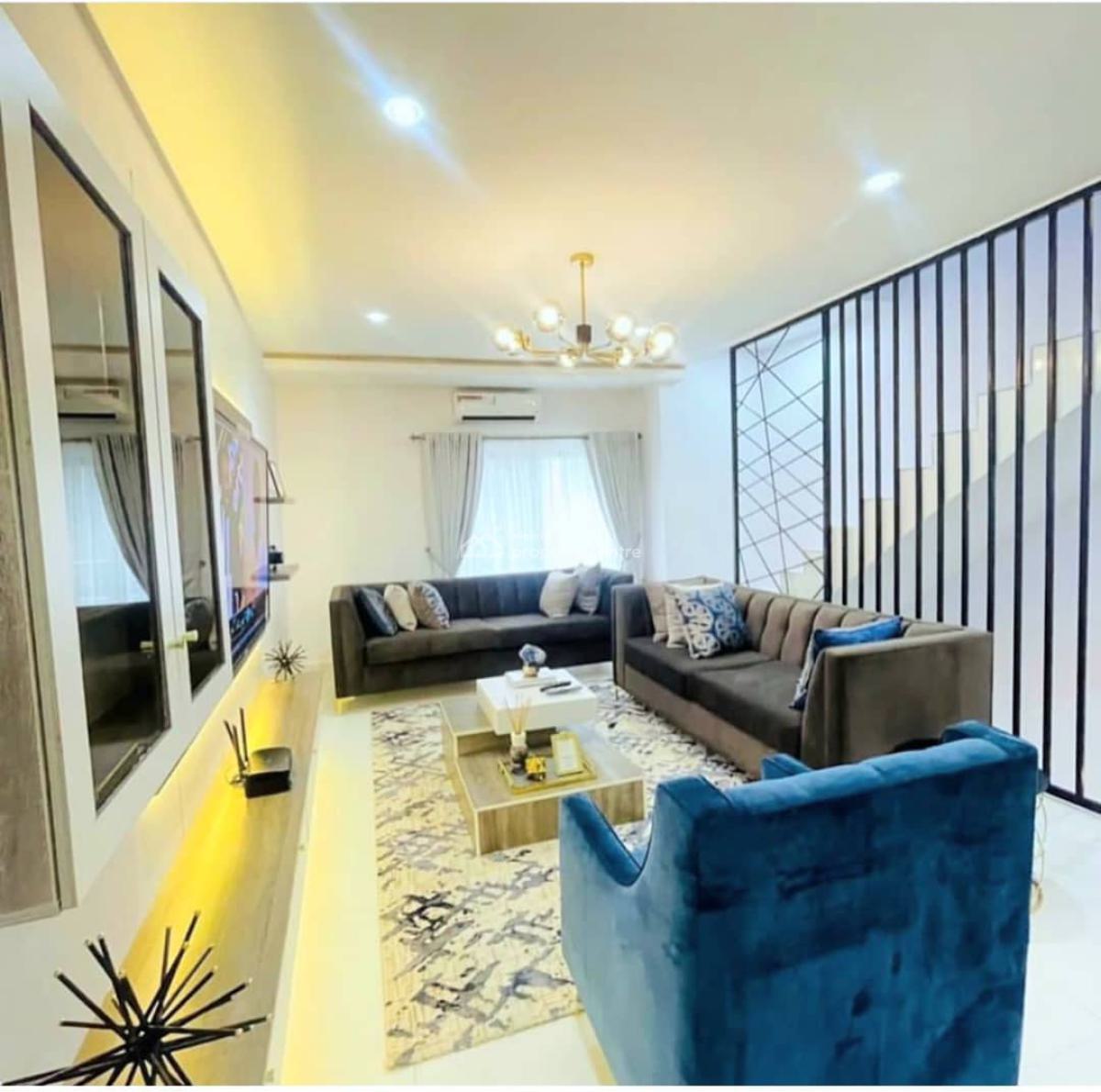 Two Units of Fully Furnished 2-bedroom Terrace Duplexes with Bq, By House on The Rock, Ikate, Lekki, Lagos, Terraced Duplex for Sale