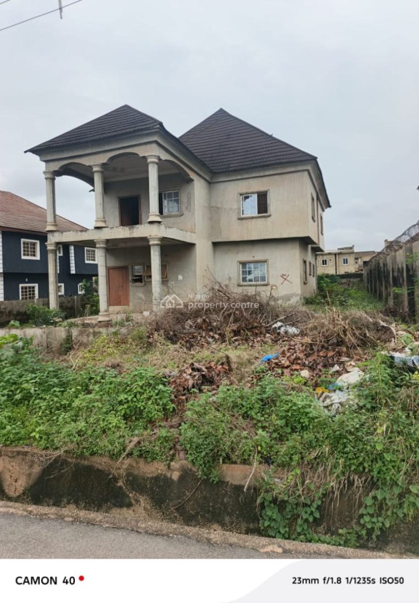 Carcass 4 Bedroom Detached Duplex, Lokogoma District, Abuja, Detached Duplex for Sale