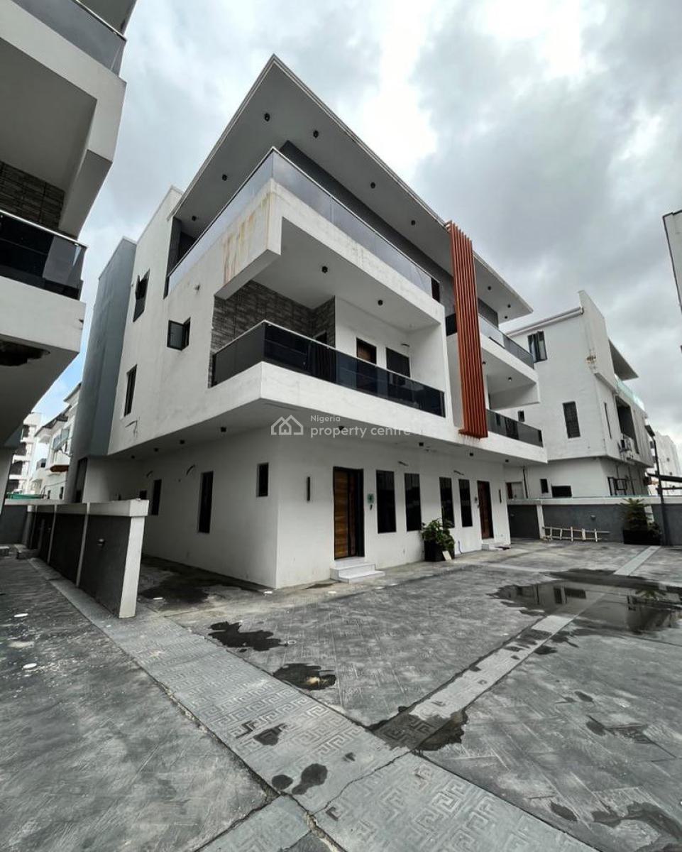 Stunning 5 Bedroom Semi Detached Duplex with Bq, Ikate, Lekki, Lagos, Semi-detached Duplex for Sale
