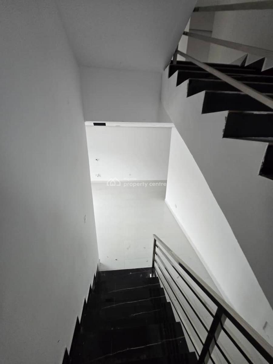 Newly Built Self-service 4 Bedroom Townhouse with Pool & Bq, Ikate, Lekki, Lagos, Terraced Duplex for Rent