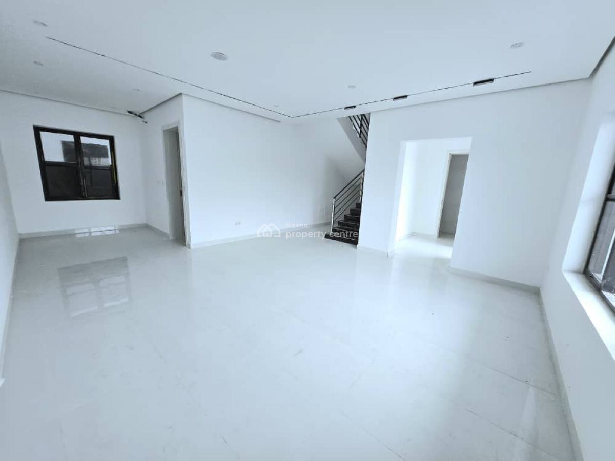 Newly Built Self-service 4 Bedroom Townhouse with Pool & Bq, Ikate, Lekki, Lagos, Terraced Duplex for Rent
