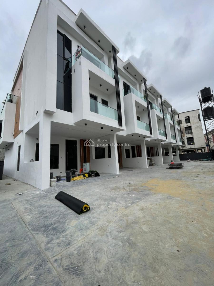Fully Automated 4 Bedroom Duplex with Gym, Pool, Osapa, Lekki, Lagos, Terraced Duplex for Sale