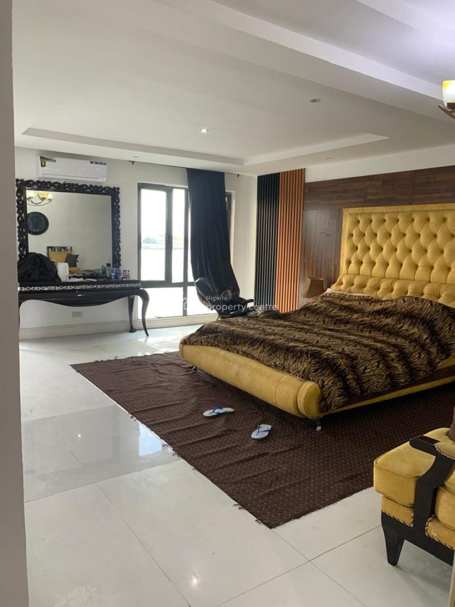 Waterfront 4-bedroom Semi-detached Duplex with a Study, 2-room Bq, Banana Island, Ikoyi, Lagos, Semi-detached Duplex for Sale