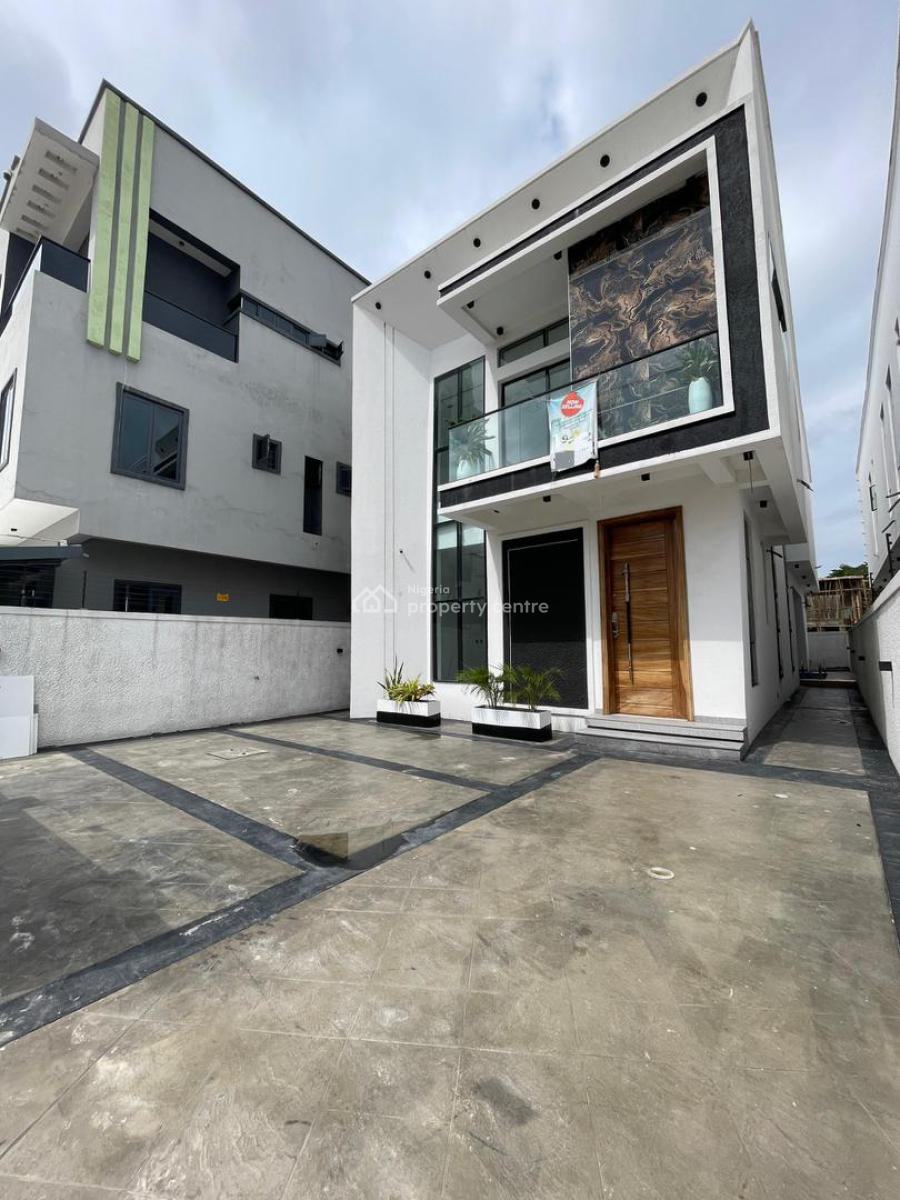 5bedrooms Fully-detached Duplex with Bq, Chevron,lekki, Lekki, Lagos, Detached Duplex for Sale