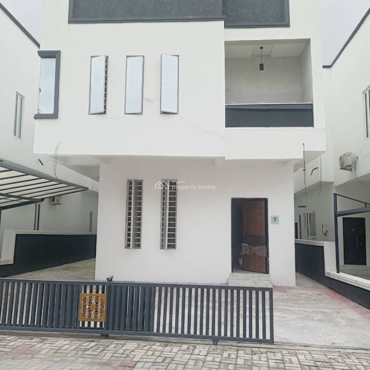 Newly Built 4 Bedroom Fully Detached Duplex with a Room Boys Quarter, Lekki County, Ikota, Lekki, Lagos, Detached Duplex for Rent
