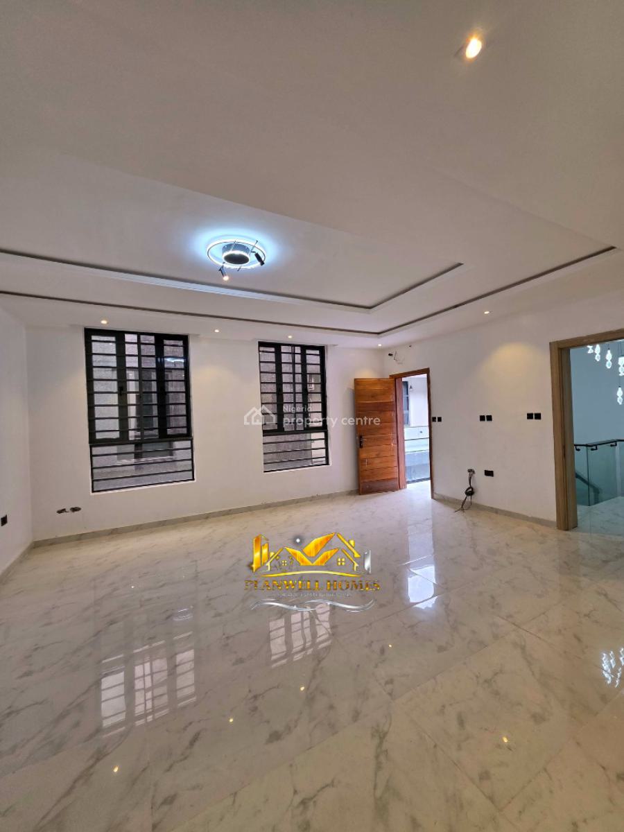 Newly Built 4 Bedrooms Terrace Duplex with Bq., Lekki Phase 1, Lekki, Lagos, Terraced Duplex for Sale