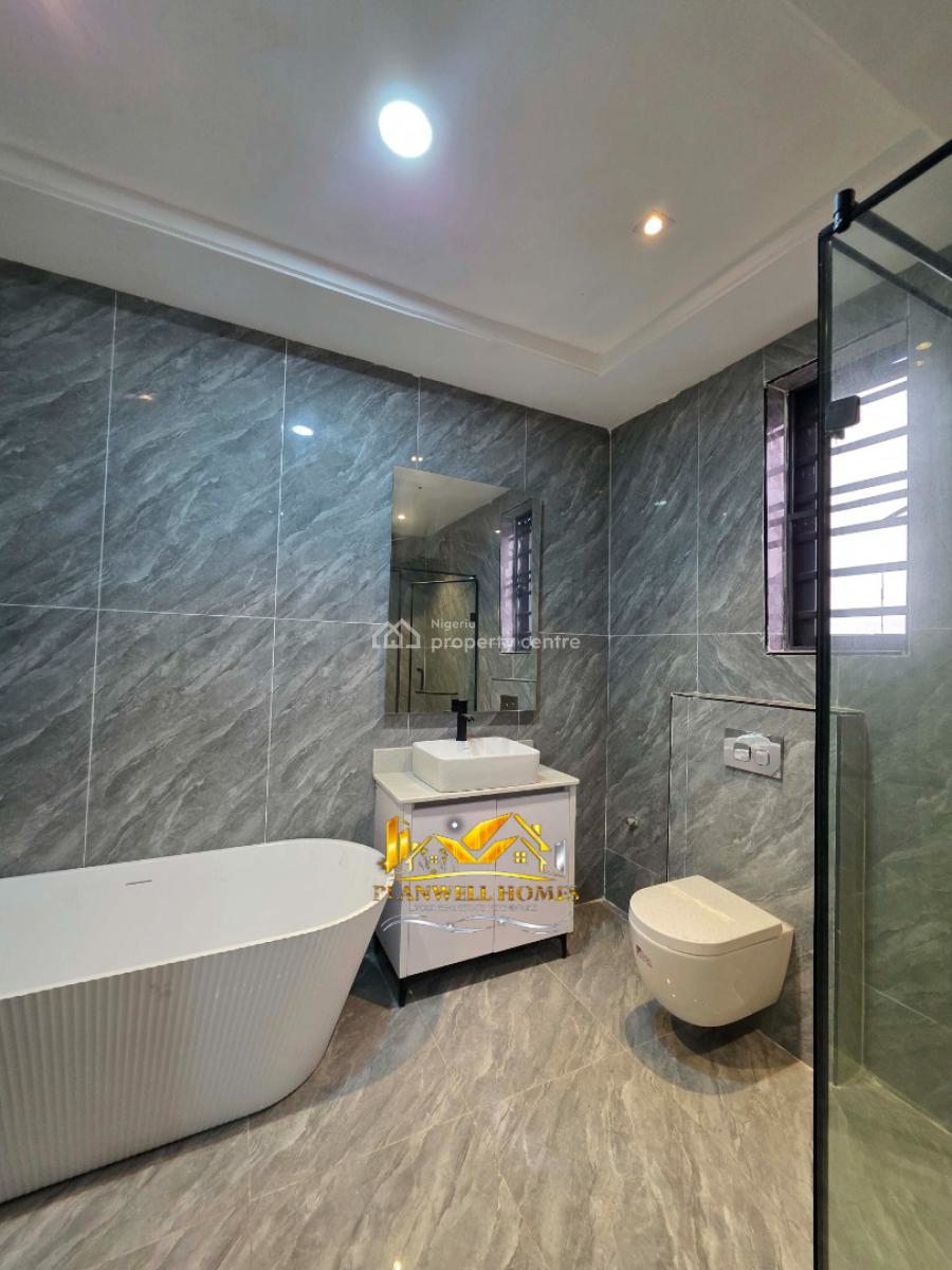 Newly Built 4 Bedrooms Terrace Duplex with Bq., Lekki Phase 1, Lekki, Lagos, Terraced Duplex for Sale