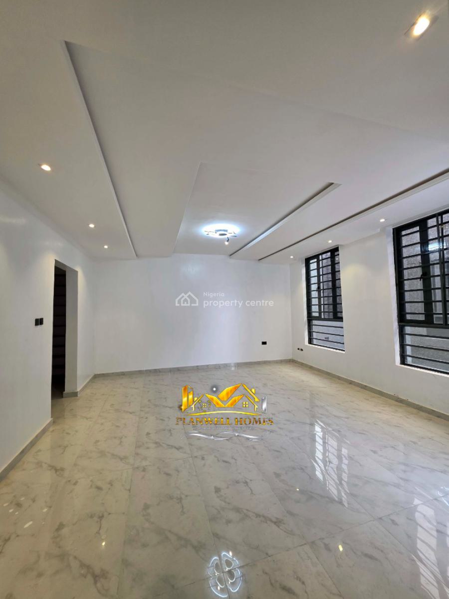 Newly Built 4 Bedrooms Terrace Duplex with Bq., Lekki Phase 1, Lekki, Lagos, Terraced Duplex for Sale