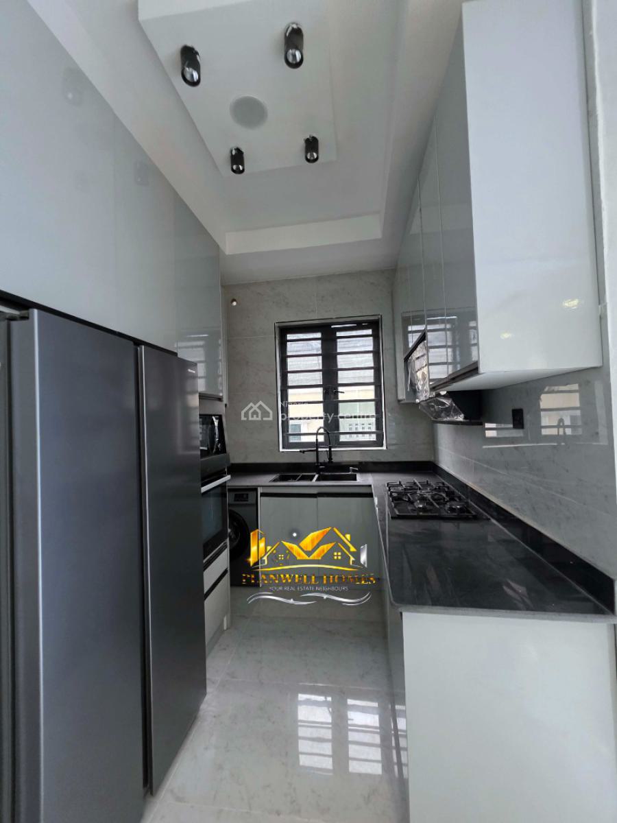 Newly Built 4 Bedrooms Terrace Duplex with Bq., Lekki Phase 1, Lekki, Lagos, Terraced Duplex for Sale
