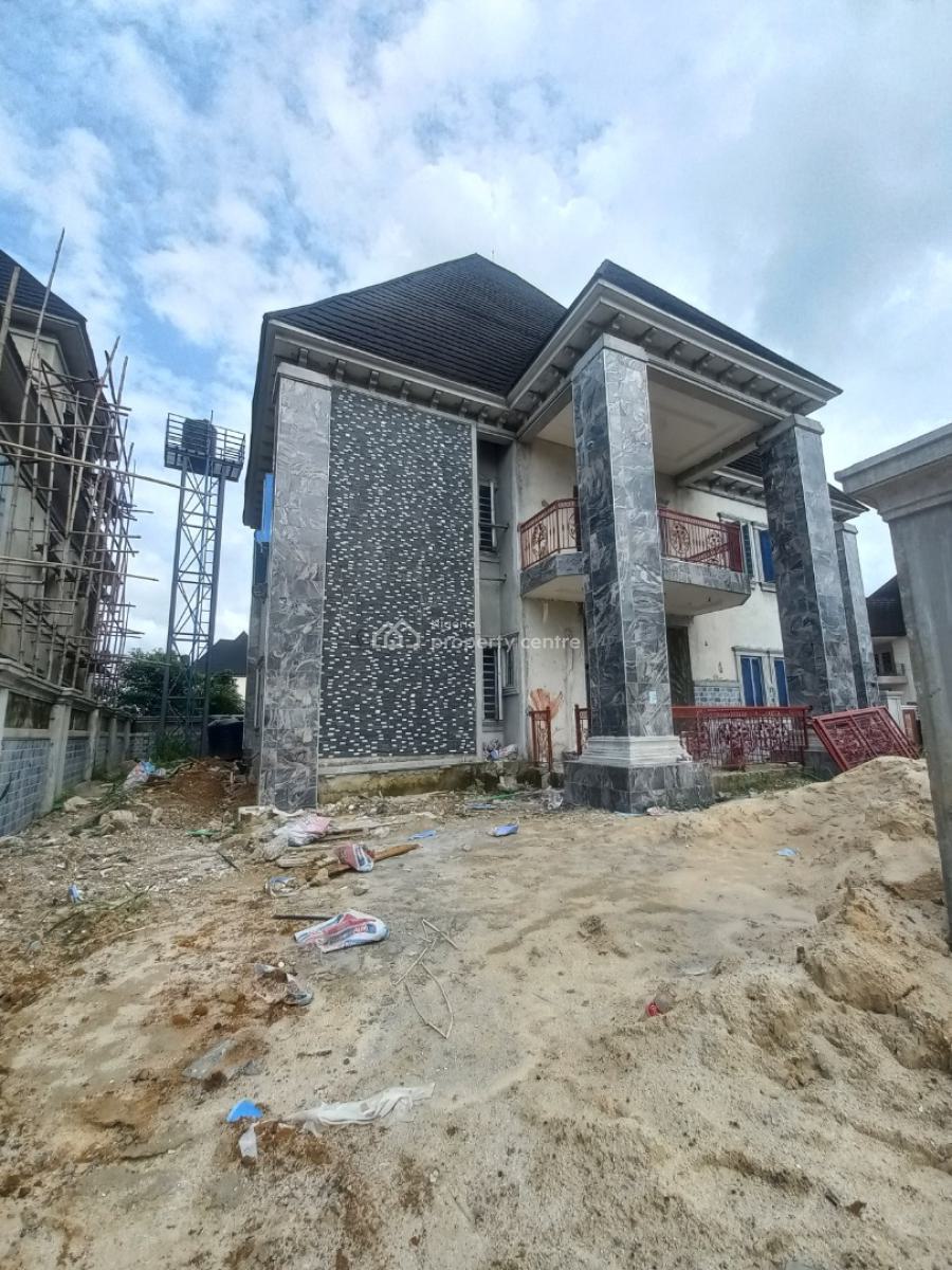 Newly Built 4 Bedroom Duplex, Naf Harmony Estate, Eliozu, Port Harcourt, Rivers, Semi-detached Duplex for Sale