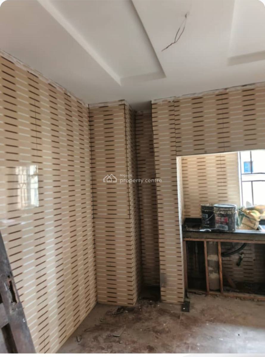 New 3 Bedroom Flat, By Sunday Farm, Cement, Mangoro, Ikeja, Lagos, Flat / Apartment for Rent