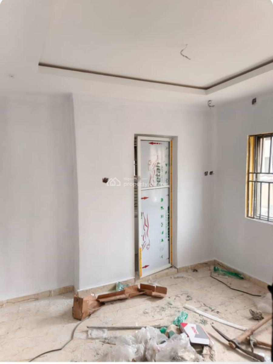 New 3 Bedroom Flat, By Sunday Farm, Cement, Mangoro, Ikeja, Lagos, Flat / Apartment for Rent