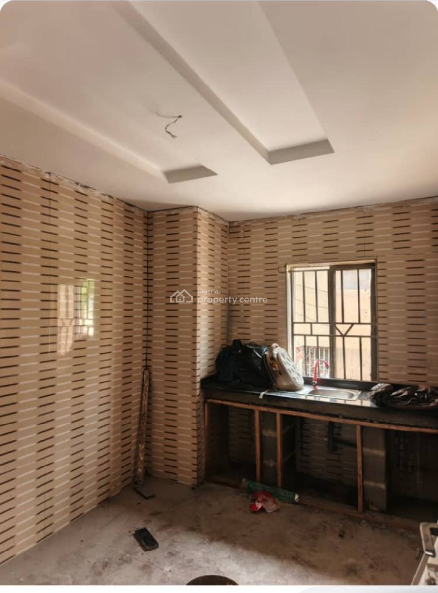 New 3 Bedroom Flat, By Sunday Farm, Cement, Mangoro, Ikeja, Lagos, Flat / Apartment for Rent