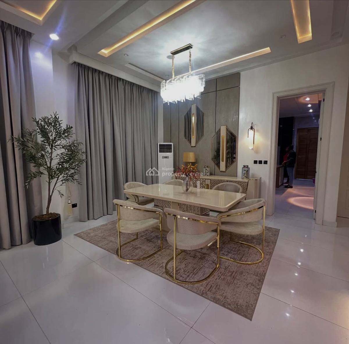 Luxury Furnished 5 Bedroom Detached Duplex with Pool, Lekky County By Chevron Lekki Lagos, Ikota, Lekki, Lagos, Detached Duplex for Rent