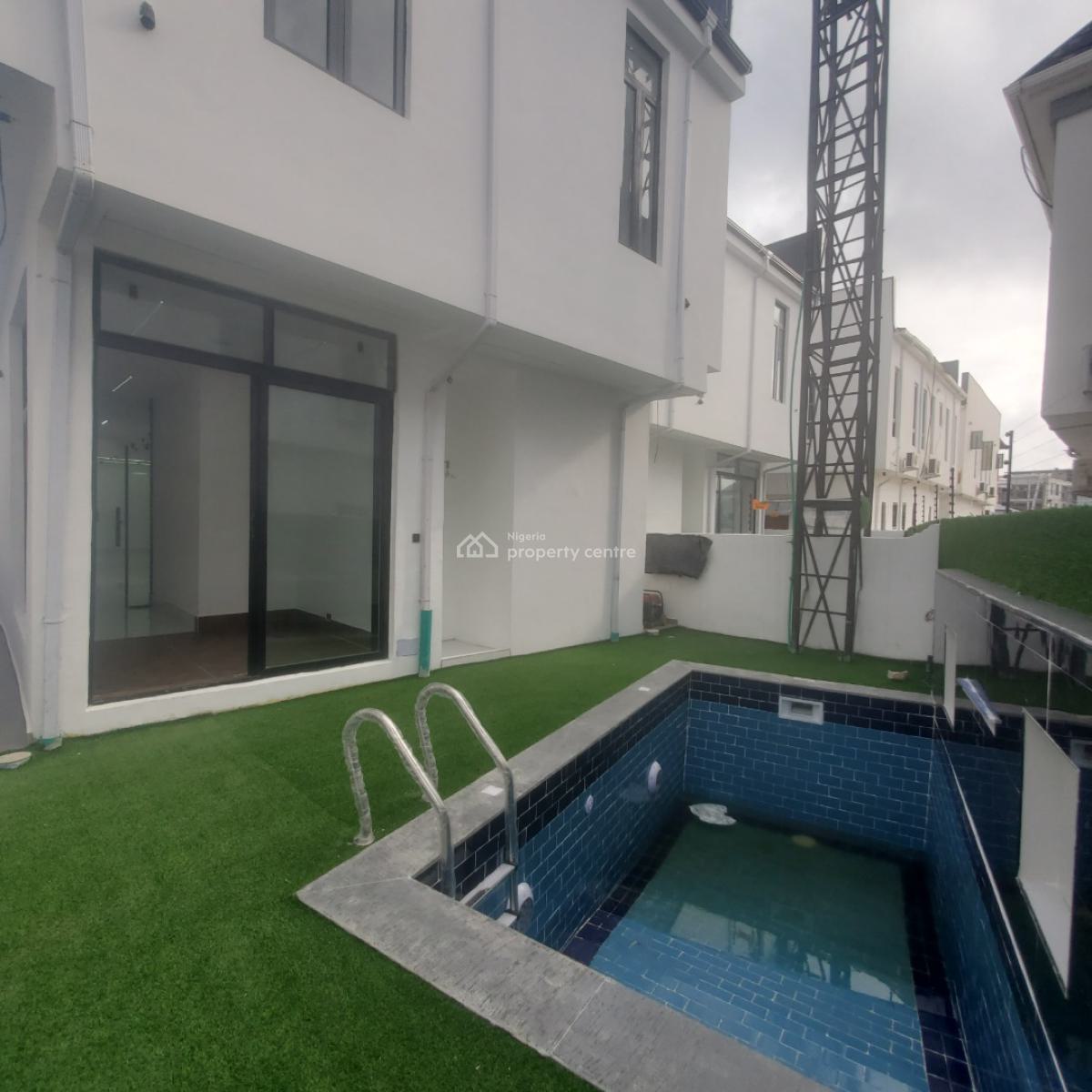 Gigantic 5 Bedroom Detached Duplex with Bq, Pool, Rooftop Lounge, Chevron Toll Gate, Lekki, Lagos, Detached Duplex for Sale