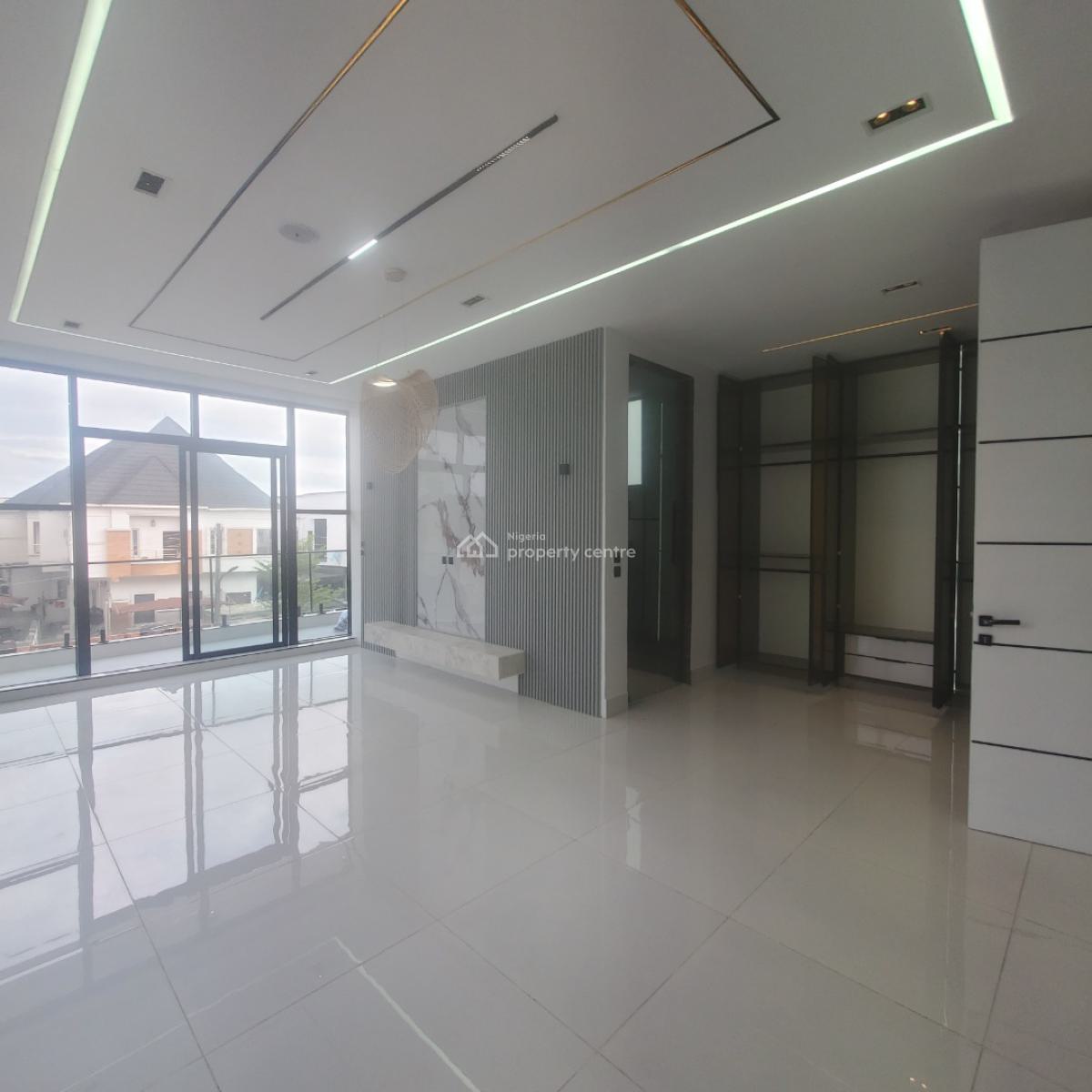 Gigantic 5 Bedroom Detached Duplex with Bq, Pool, Rooftop Lounge, Chevron Toll Gate, Lekki, Lagos, Detached Duplex for Sale