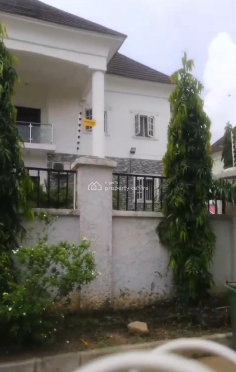 4 Bedrooom Fully Detached Duplex with Bq Tarred Road in Lifecamp, Life Camp, Abuja, Detached Duplex for Sale