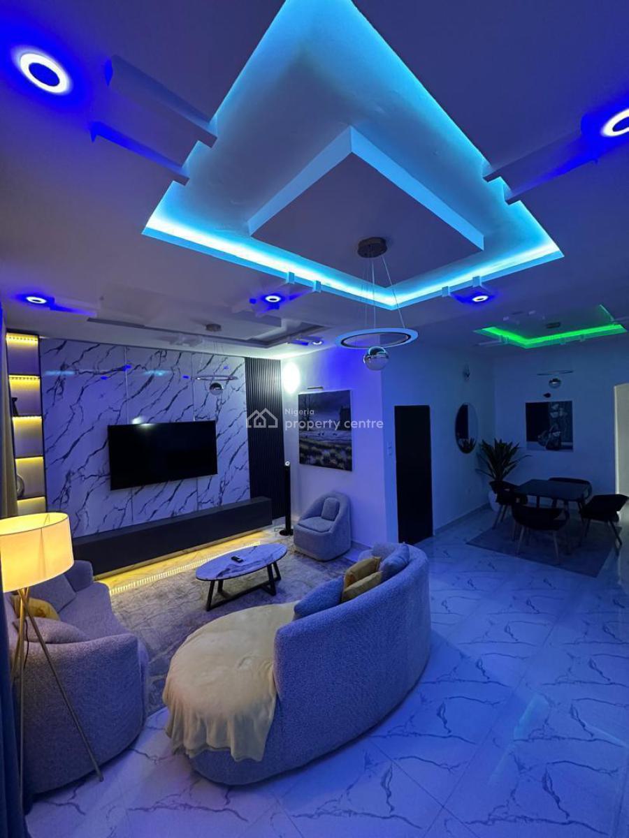 Luxurious Furnished 3 Bedroom Flat with Excellent Facilities, Around Dowen College., Lekki Phase 1, Lekki, Lagos, Flat / Apartment for Rent