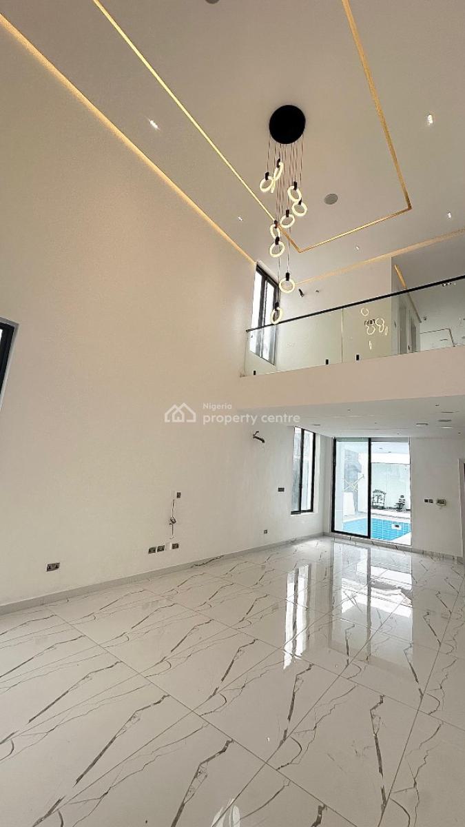 a Brand New  Architectural Master - Piece, Automated 5 Bedroom Duplex, Comes with an Office,swimming Pool,gym, Box Room, Lekki Phase 1, Lekki, Lagos, Detached Duplex for Sale