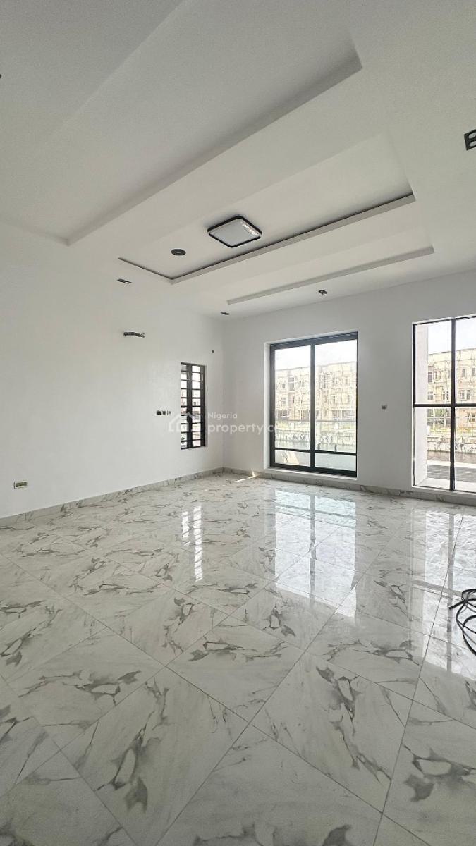 Self Compound 4 Bedroom Semi Detached Duplex with a Bq, Chevron Toll Gate, Within an Estate, Orchid Road, Lekki, Lagos, Semi-detached Duplex for Sale