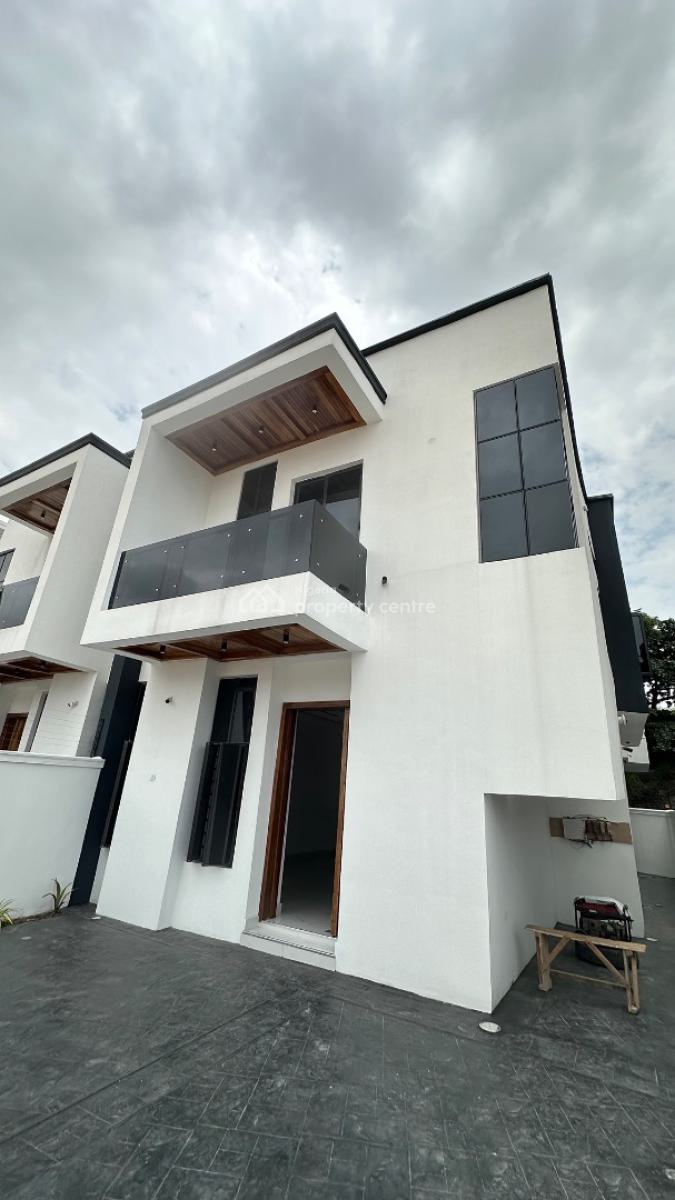 Modern Contemporary Styled Luxurious Semi Detached 4bdr Duplex with Bq, Estate in Chevron, Lekki Phase 2, Lekki, Lagos, Detached Duplex for Sale