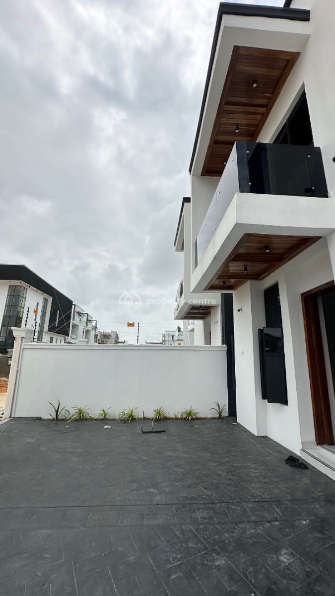 Modern Contemporary Styled Luxurious Semi Detached 4bdr Duplex with Bq, Estate in Chevron, Lekki Phase 2, Lekki, Lagos, Detached Duplex for Sale