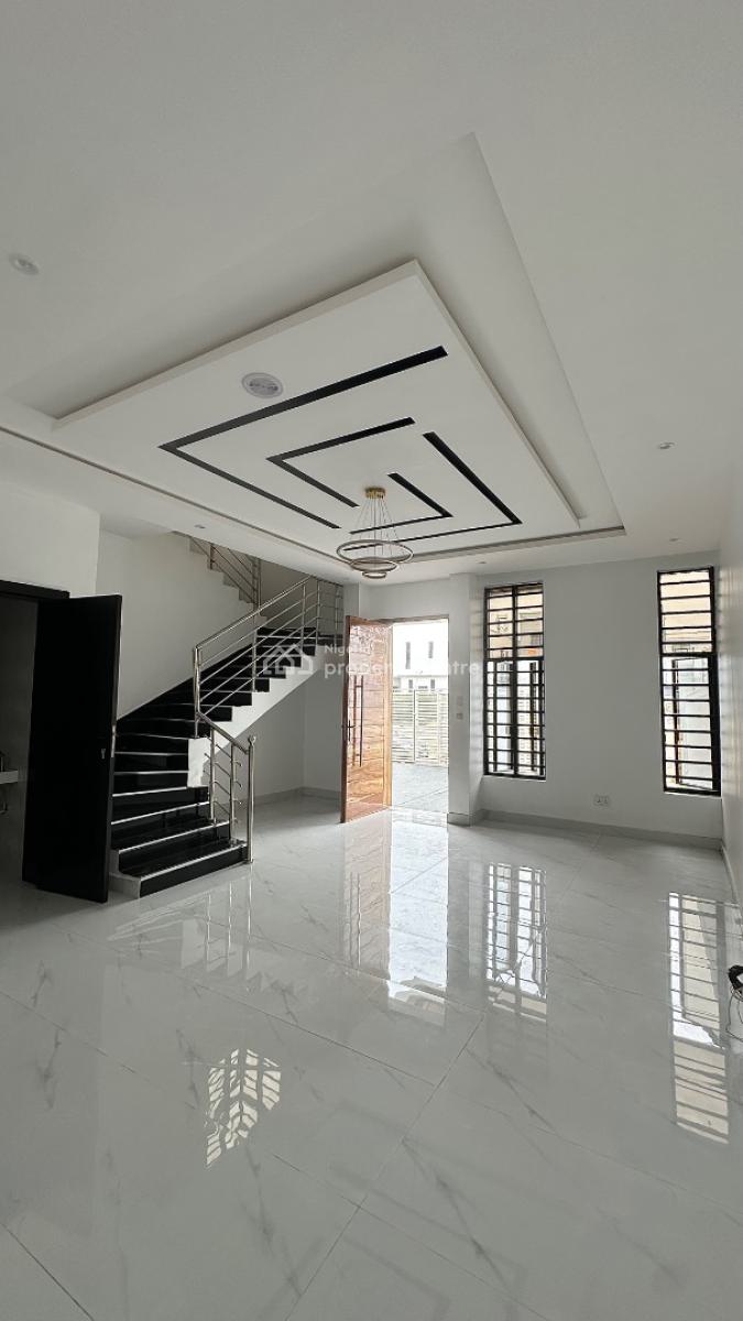 Modern Contemporary Styled Luxurious Semi Detached 4bdr Duplex with Bq, Estate in Chevron, Lekki Phase 2, Lekki, Lagos, Detached Duplex for Sale