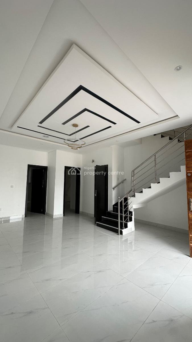 Modern Contemporary Styled Luxurious Semi Detached 4bdr Duplex with Bq, Estate in Chevron, Lekki Phase 2, Lekki, Lagos, Detached Duplex for Sale