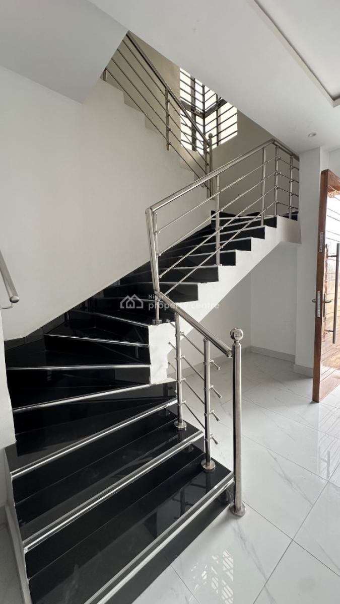 Modern Contemporary Styled Luxurious Semi Detached 4bdr Duplex with Bq, Estate in Chevron, Lekki Phase 2, Lekki, Lagos, Detached Duplex for Sale