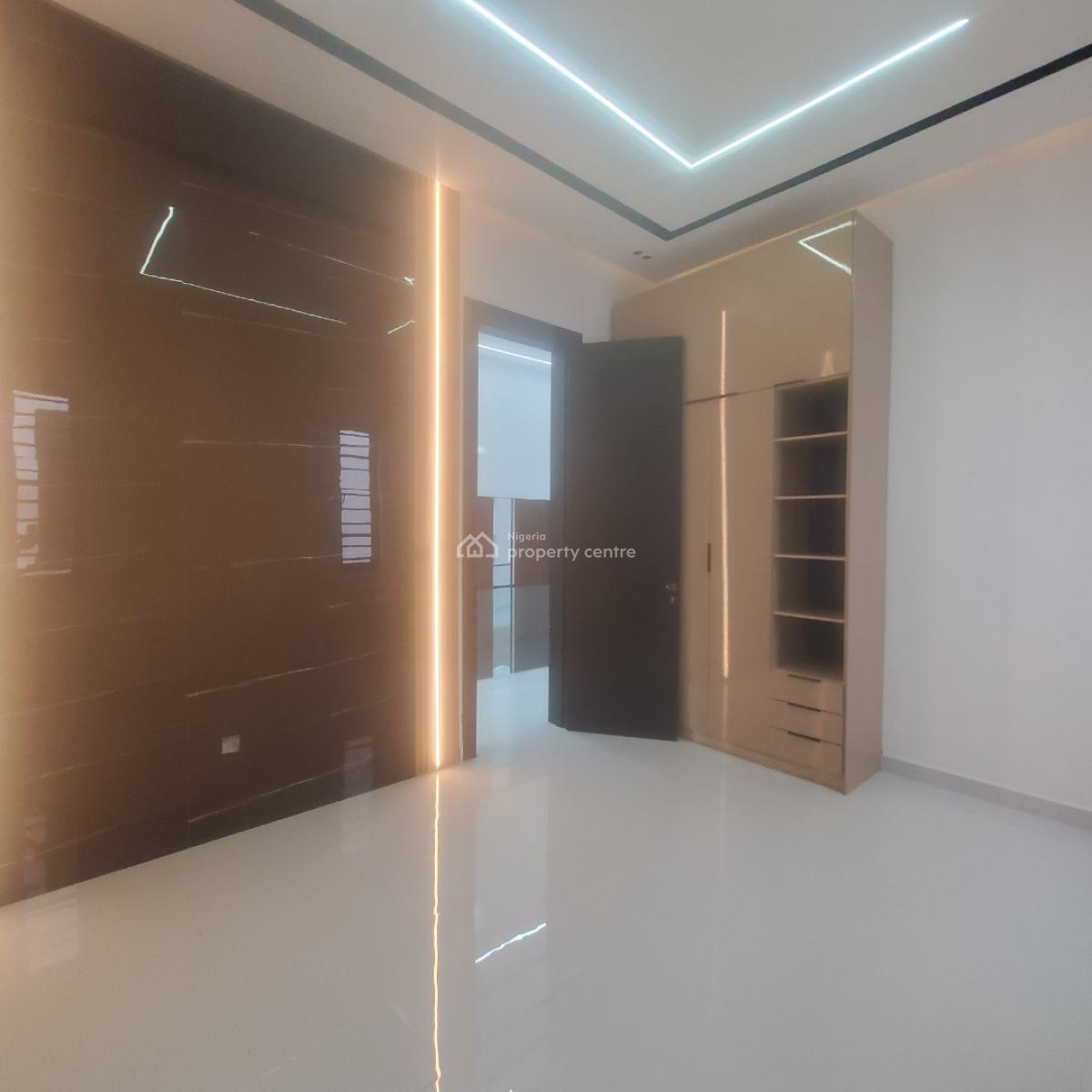 Gorgeous 5 Bedroom Detached Duplex with Bq, Pool & Water Fountain, Chevron Toll Gate, Lekki, Lagos, Detached Duplex for Sale