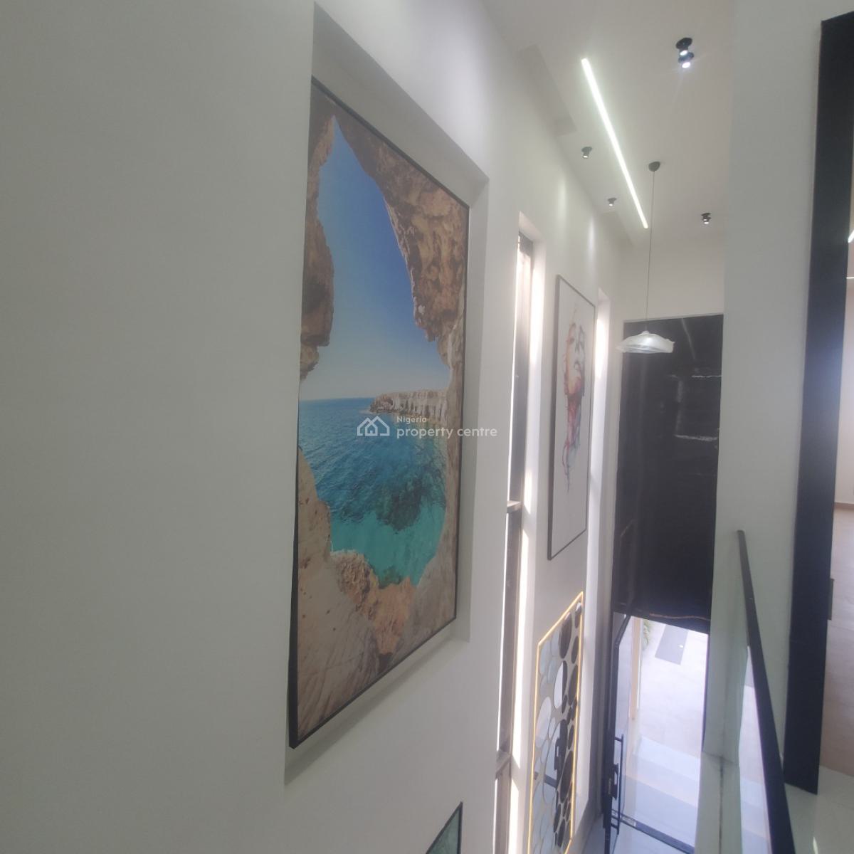 Gorgeous 5 Bedroom Detached Duplex with Bq, Pool & Water Fountain, Chevron Toll Gate, Lekki, Lagos, Detached Duplex for Sale