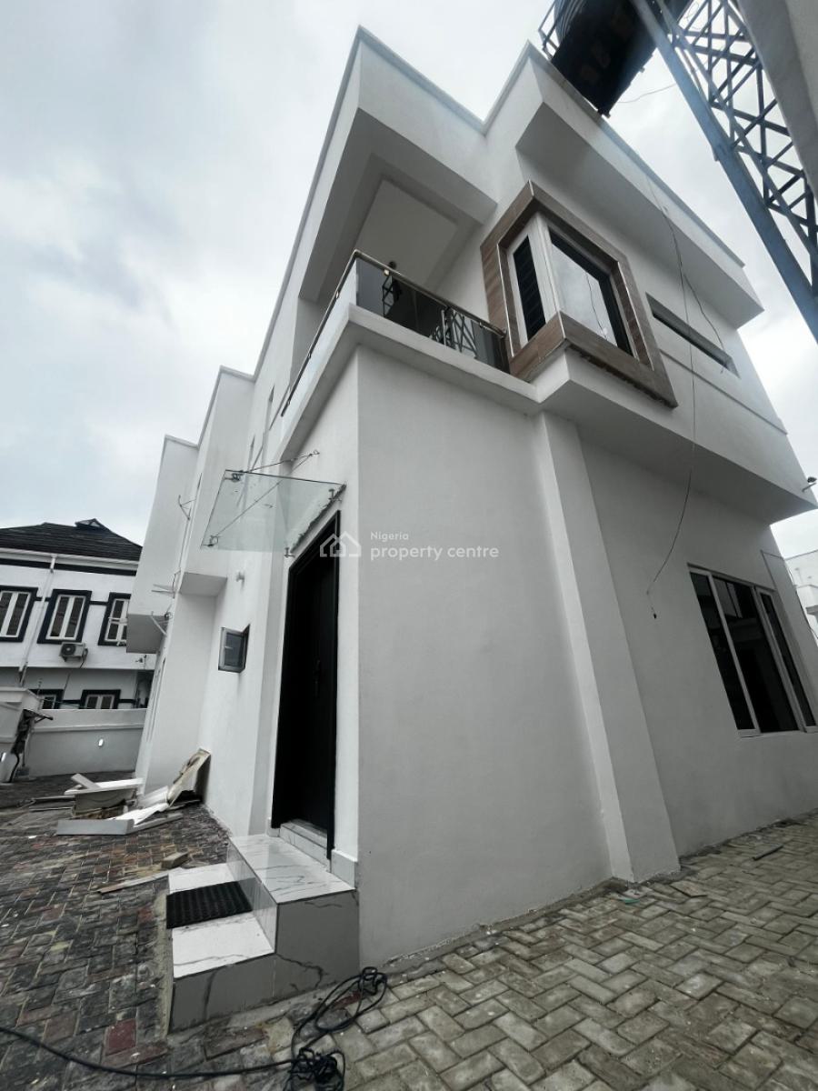 5 Bedroom House with Bq, Osapa, Lekki, Lagos, Detached Duplex for Rent