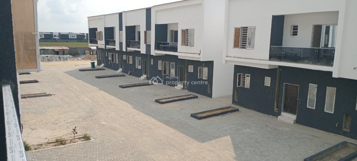 Beautiful 3 Bedrooms Duplex with Solar Power - Off-plan, Opposite Charterhouse, Ogombo, Ajah, Lagos, Terraced Duplex for Sale