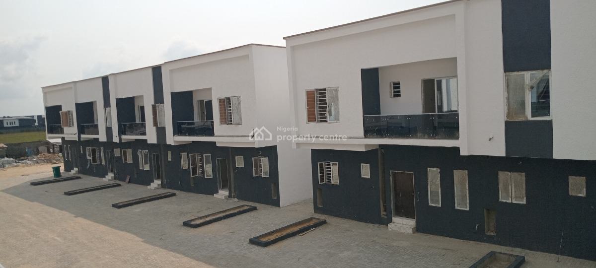 Beautiful 3 Bedrooms Duplex with Solar Power - Off-plan, Opposite Charterhouse, Ogombo, Ajah, Lagos, Terraced Duplex for Sale