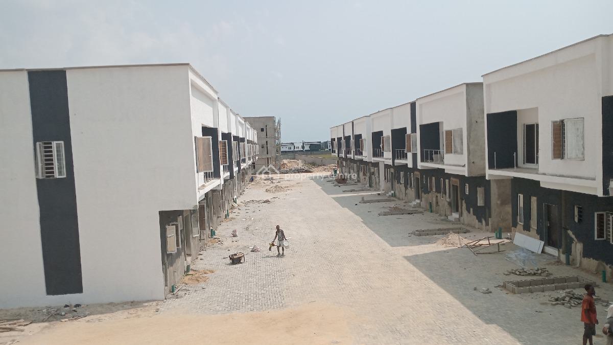 Beautiful 3 Bedrooms Duplex with Solar Power - Off-plan, Opposite Charterhouse, Ogombo, Ajah, Lagos, Terraced Duplex for Sale