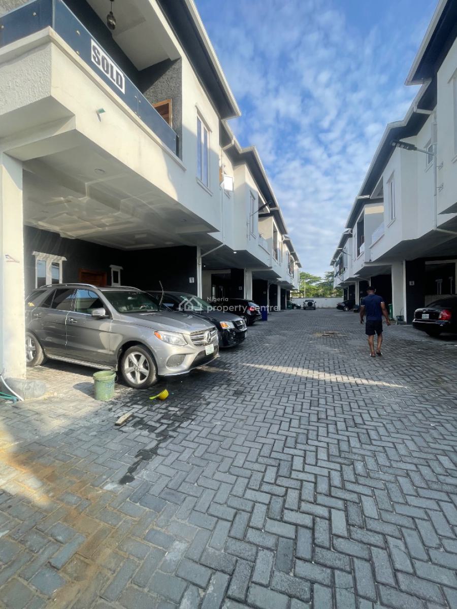 a Luxury 4 Bedroom Terrace Duplex, Along Mobil Road, Ilaje, Ajah, Lagos, Terraced Duplex for Rent