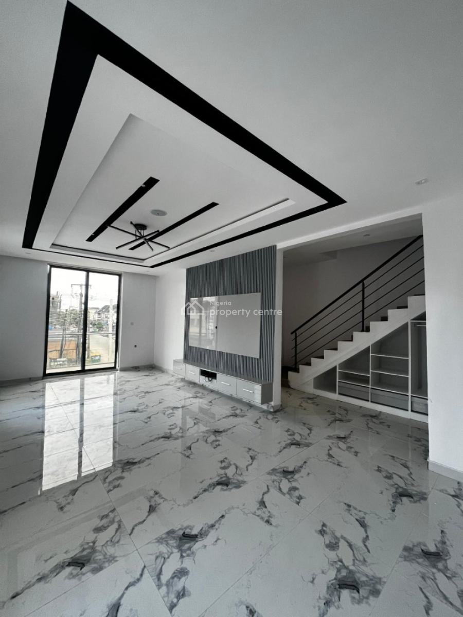 5 Bedroom House with Bq, Chevron, Lekki Phase 1, Lekki, Lagos, Detached Duplex for Sale
