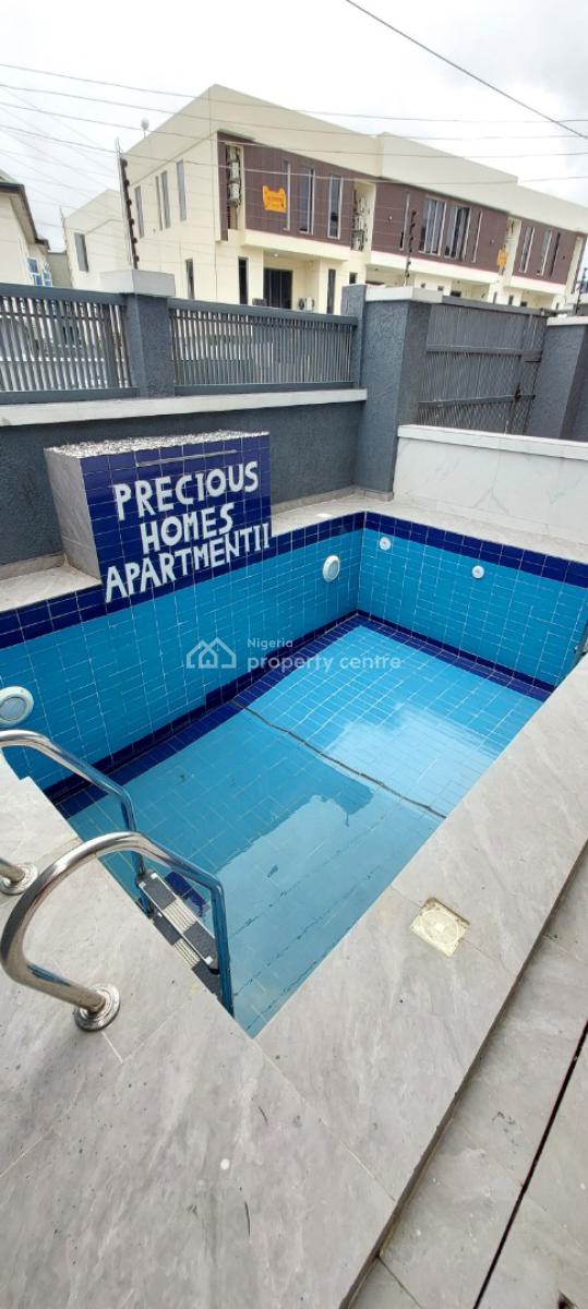 Brand New 2 Bedroom Flat with Swimming Pool & Gym House, Ilasan, Lekki, Lagos, Flat / Apartment for Sale