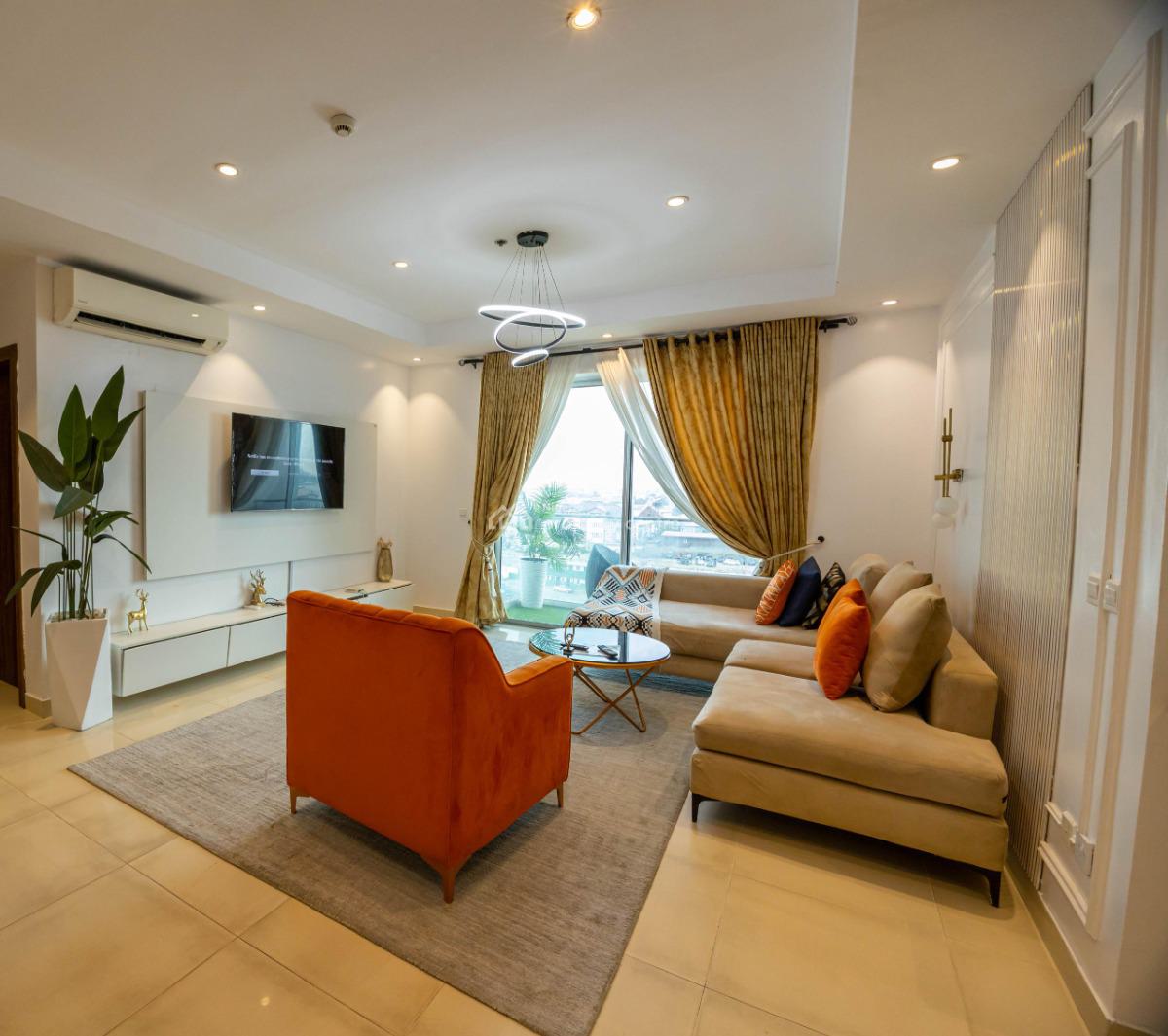 Luxury Furnished 2 Bedroom Plus Bq, Blue Waters, Oniru, Victoria Island (vi), Lagos, House for Rent