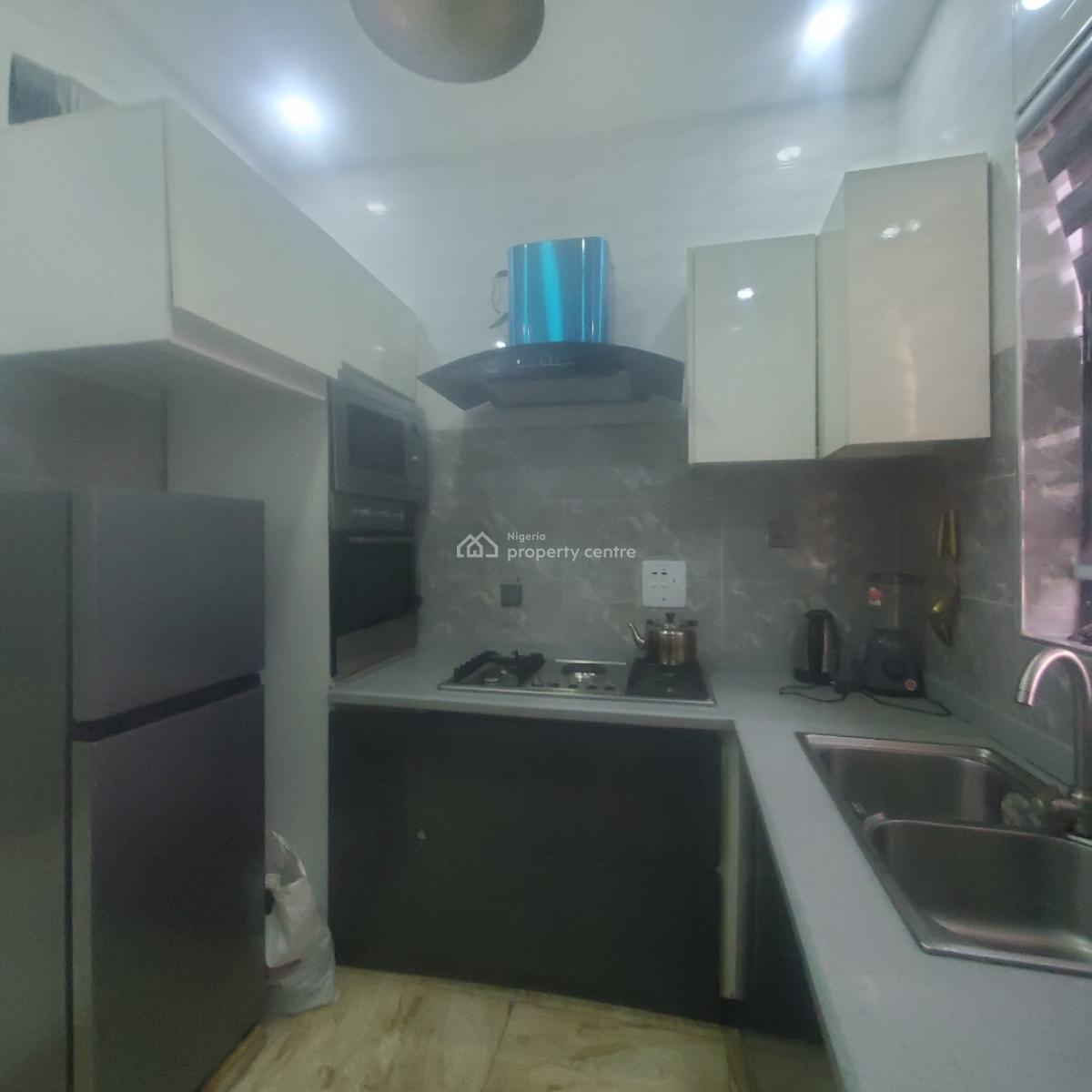 Elegant Fully Furnished 3 Bedroom Apartment in a Secured Estate, 1 Mins Drive to The Express at Chevron Toll Gate, Lekki, Lagos, Flat / Apartment for Sale