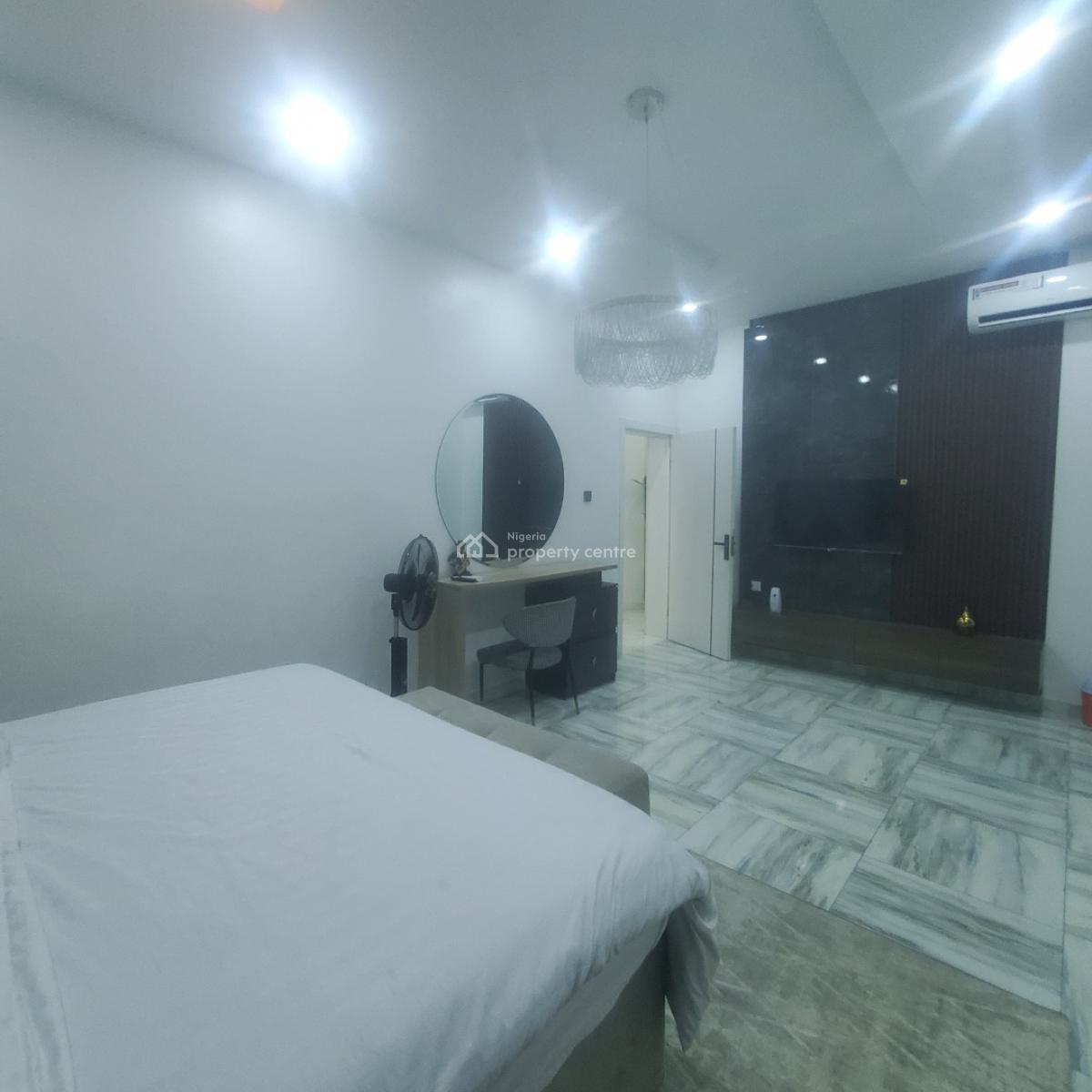 Elegant Fully Furnished 3 Bedroom Apartment in a Secured Estate, 1 Mins Drive to The Express at Chevron Toll Gate, Lekki, Lagos, Flat / Apartment for Sale