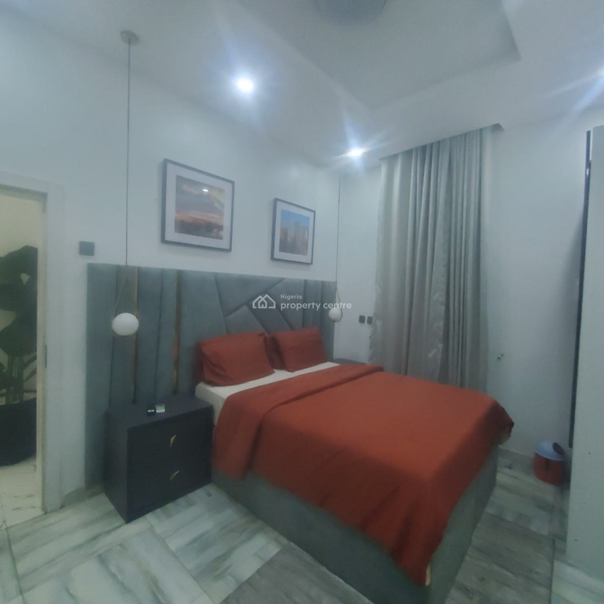 Elegant Fully Furnished 3 Bedroom Apartment in a Secured Estate, 1 Mins Drive to The Express at Chevron Toll Gate, Lekki, Lagos, Flat / Apartment for Sale