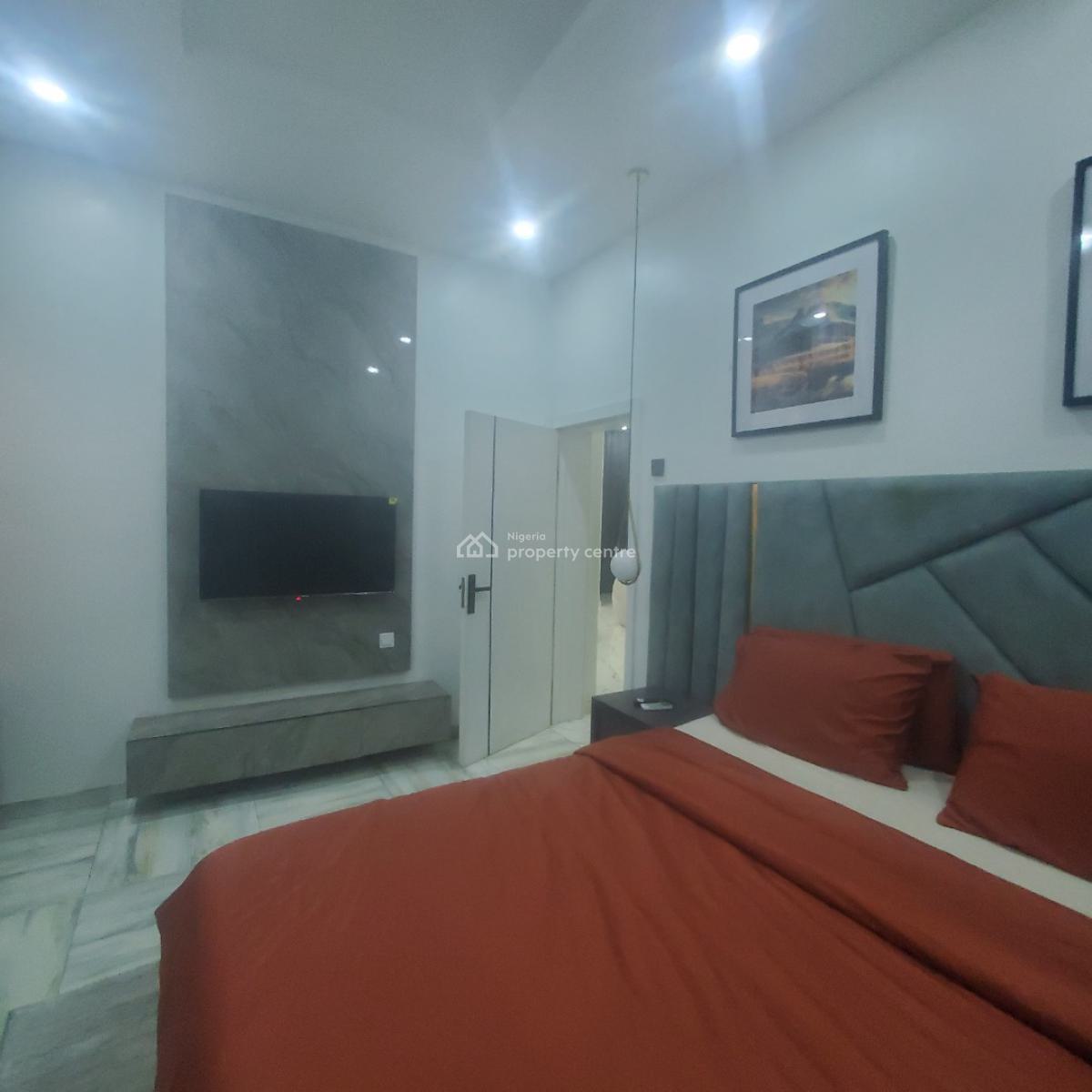 Elegant Fully Furnished 3 Bedroom Apartment in a Secured Estate, 1 Mins Drive to The Express at Chevron Toll Gate, Lekki, Lagos, Flat / Apartment for Sale
