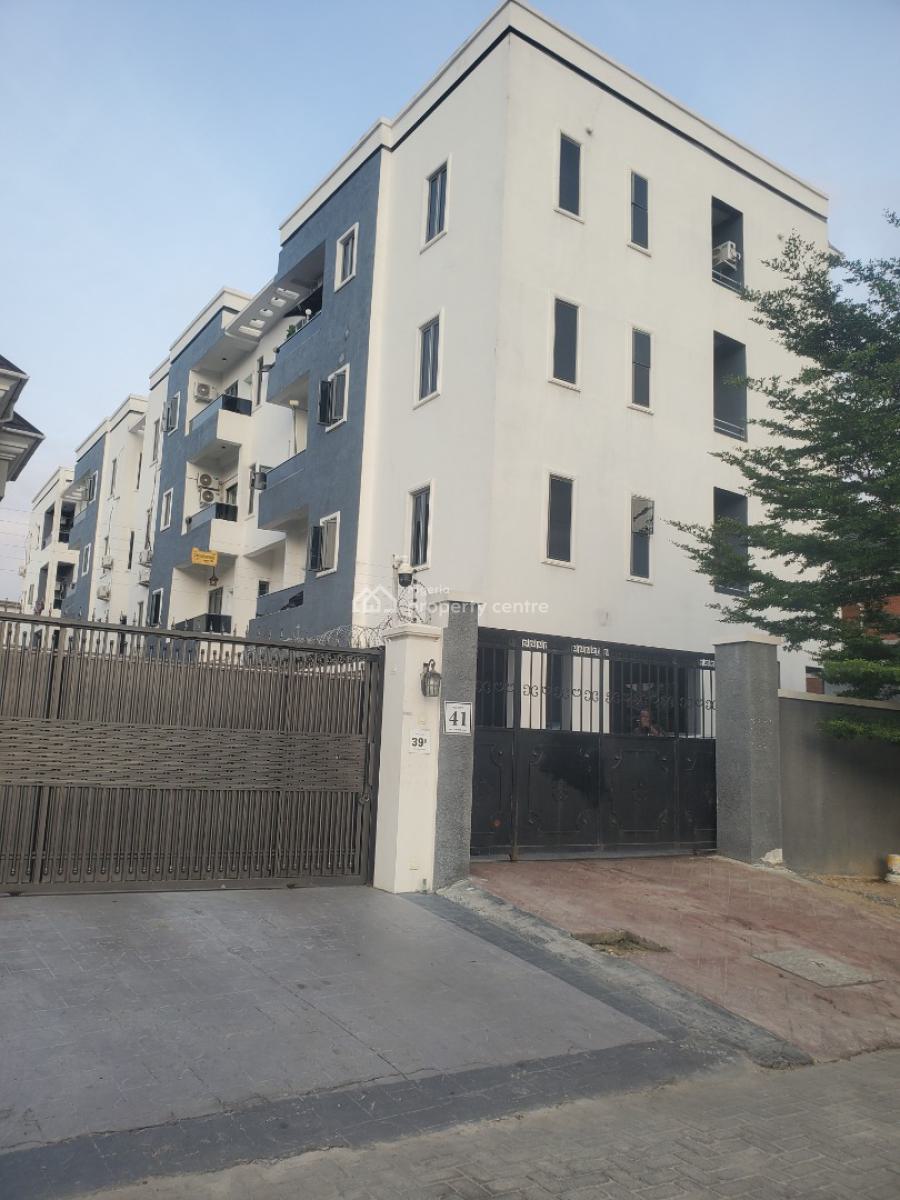 Elegant Fully Furnished 3 Bedroom Apartment in a Secured Estate, 1 Mins Drive to The Express at Chevron Toll Gate, Lekki, Lagos, Flat / Apartment for Sale
