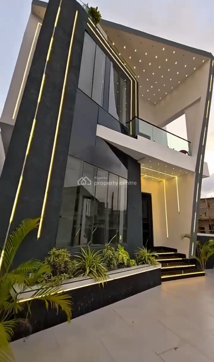 5 Bedrooms Fully Detached with Bq and Swimming Pool, Ajah, Lagos, Detached Duplex for Sale