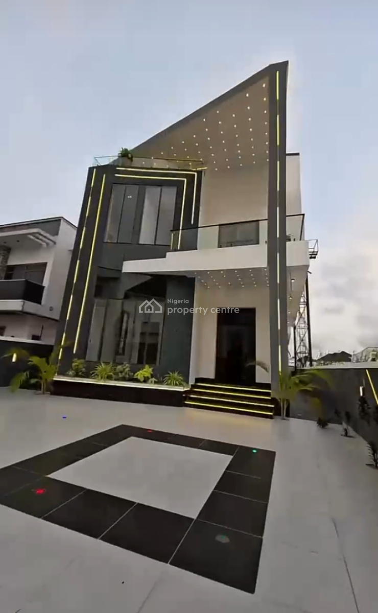 5 Bedrooms Fully Detached with Bq and Swimming Pool, Ajah, Lagos, Detached Duplex for Sale