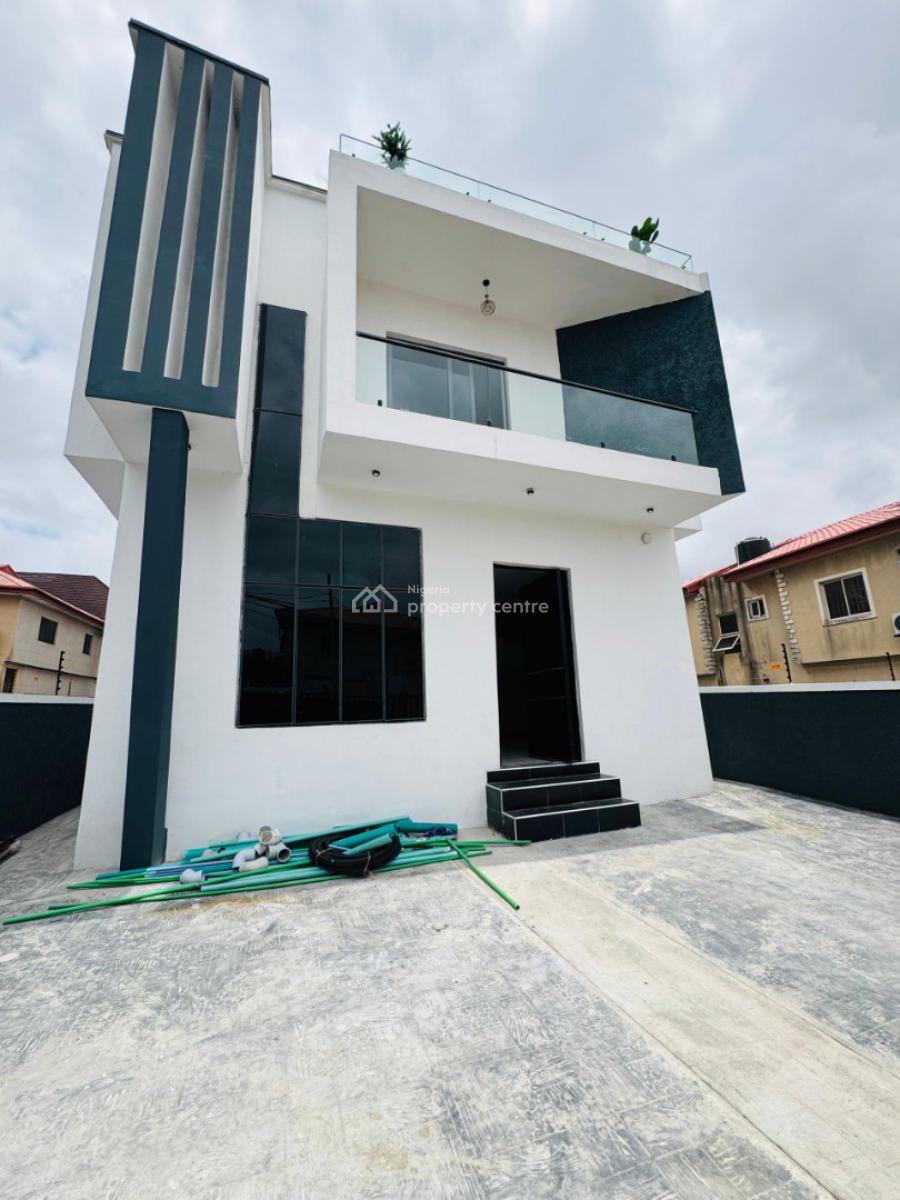 Tastefully Built 4 Bedroom Fully Detached Duplex with Standard Bq., Ajah, Lagos, Detached Duplex for Sale