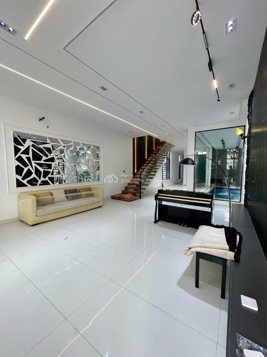 Gorgeous 5 Bedroom Duplex with a Bq and a Pool in a Secured Estate, Ikota, Lekki, Lagos, House for Sale